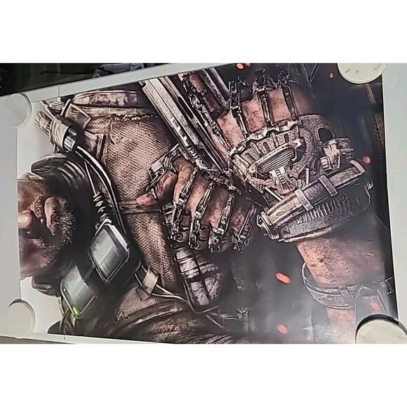 Call of Duty Advanced Warfare (27x40) Promo 2-Sided Game Poster Gamer Gamestop - Picture 5 of 8